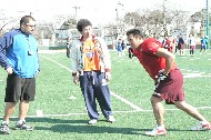 #8長谷川選手とコーチ